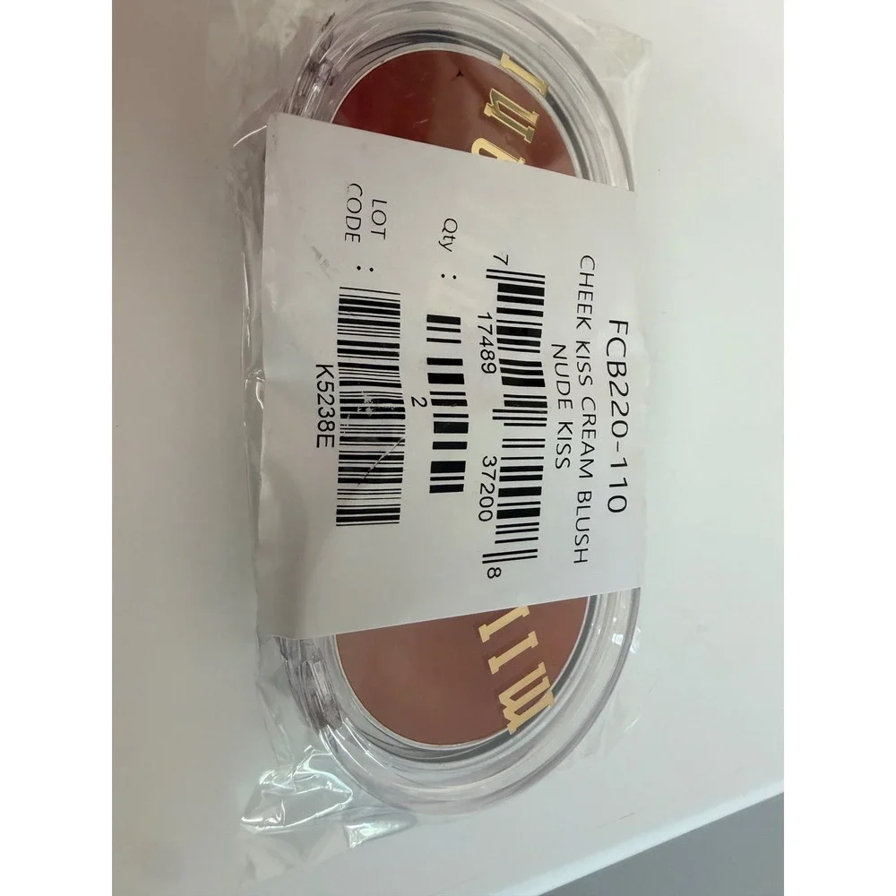 Milani Cheek Kiss Cream Blush 110 Nude Kiss Lot of 2 NWT